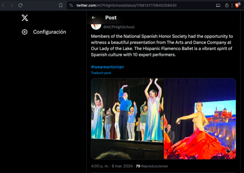 <br><p style="text-align:left">03/09/2024, Hispanic Flamenco Ballet at the National Spanish Honor Society</p>